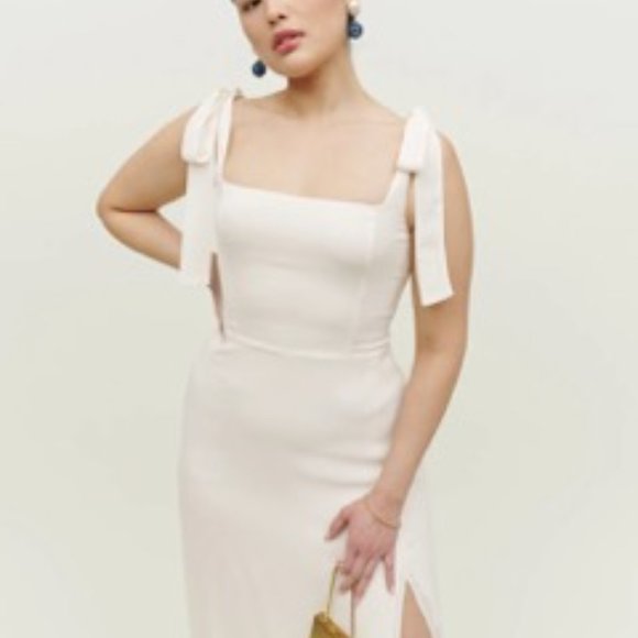 Reformation Wedding / Bridal Gown - Westerly Dress in Ivory - Picture 13 of 13